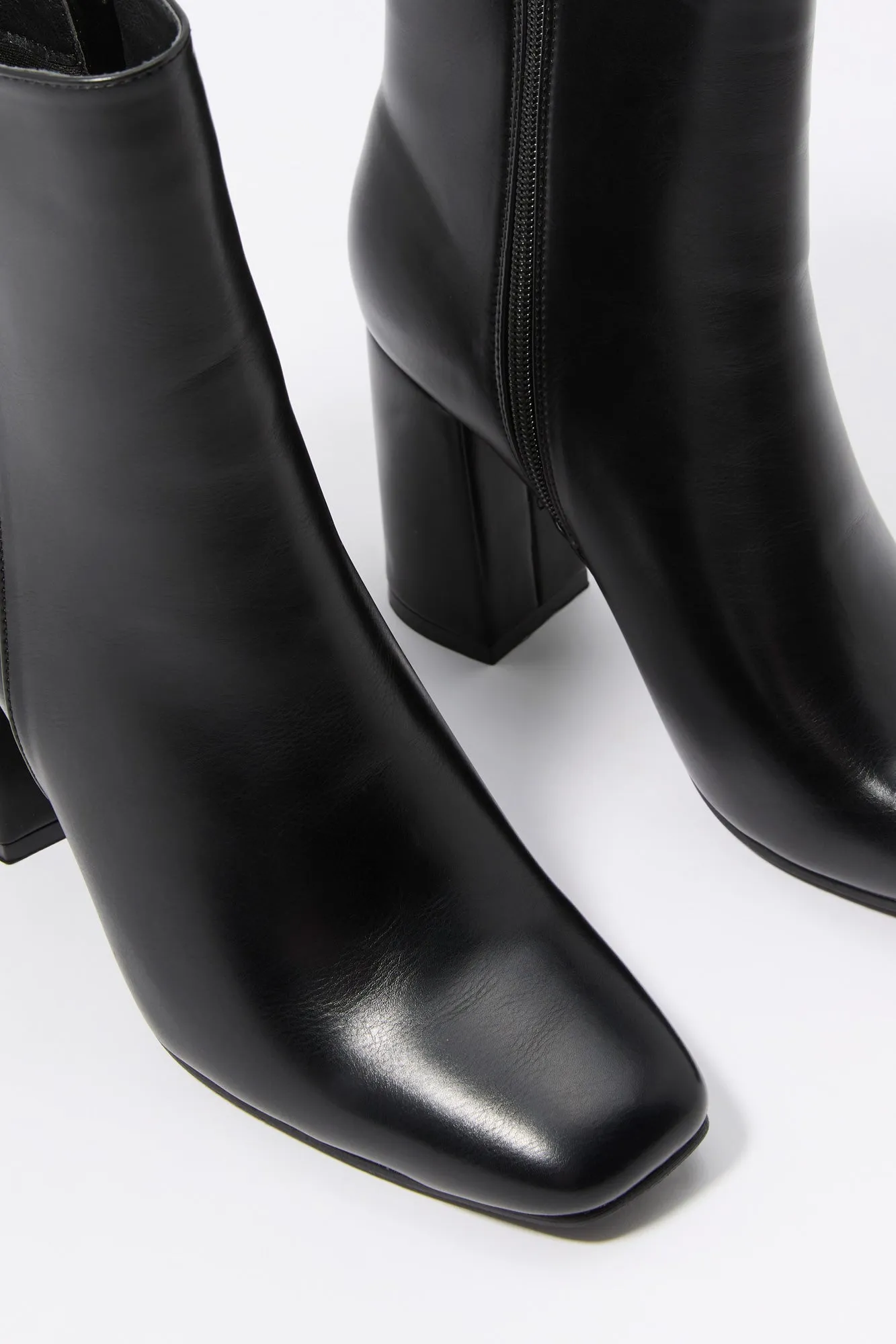 Faux Leather Ankle Booties sold by Urban Planet product image thumbnail 4