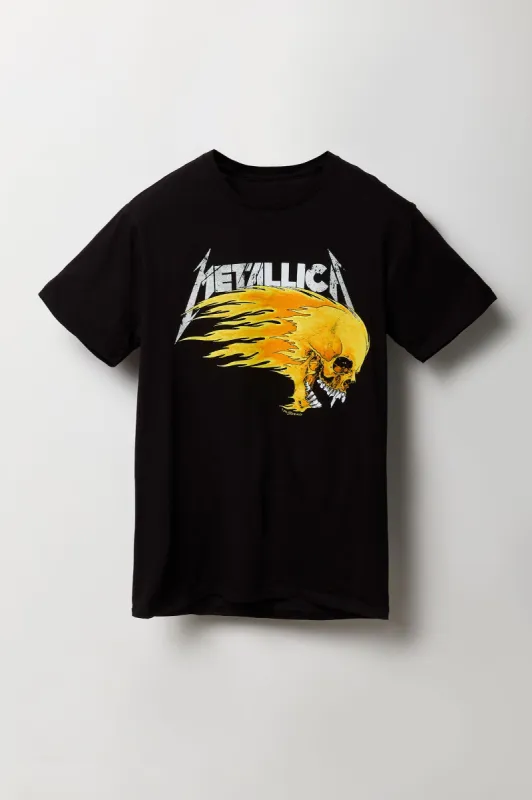 T-shirt à imprimé Metallica sold by Urban Planet