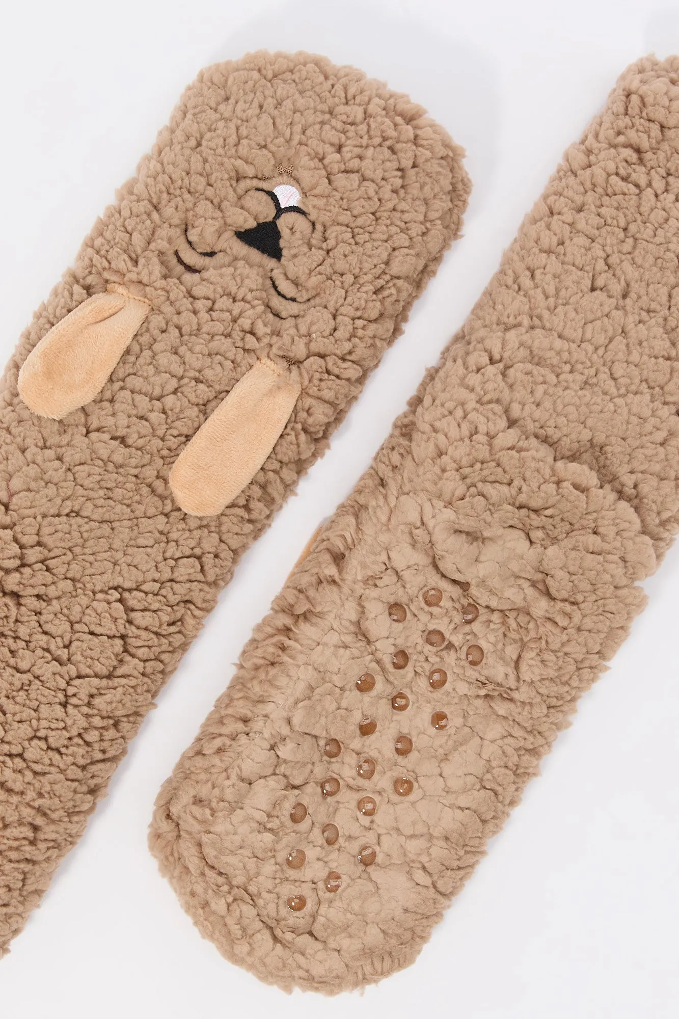 Critter Sherpa Slipper Socks sold by Urban Planet product image thumbnail 2