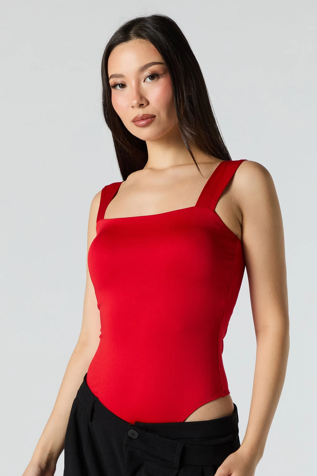 Contour Square Neck Tank Bodysuit sold by Urban Planet product image thumbnail 2