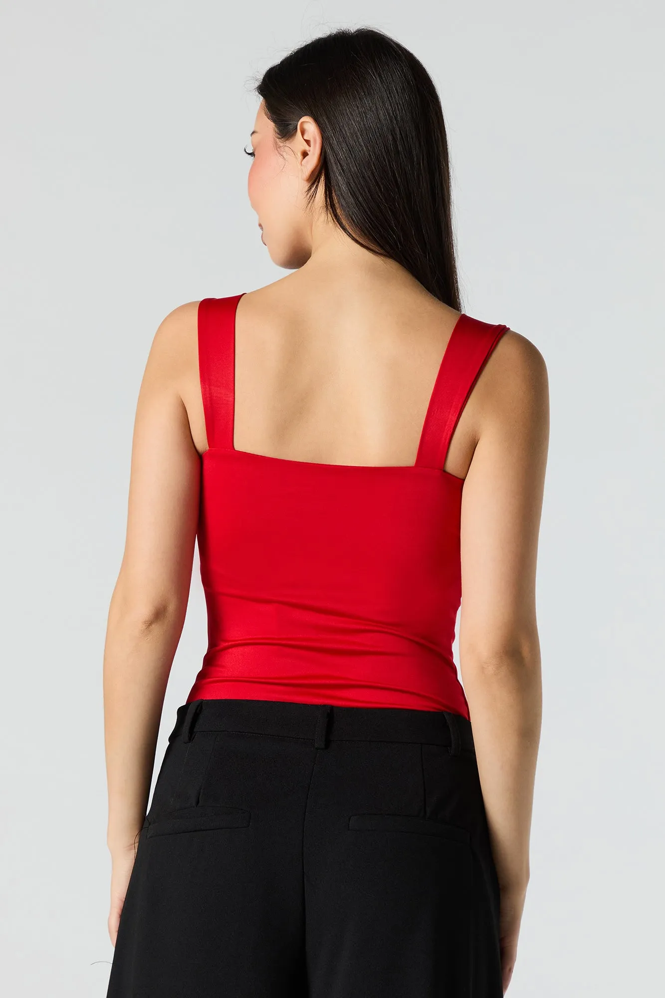 Contour Square Neck Tank Bodysuit sold by Urban Planet product image thumbnail 3