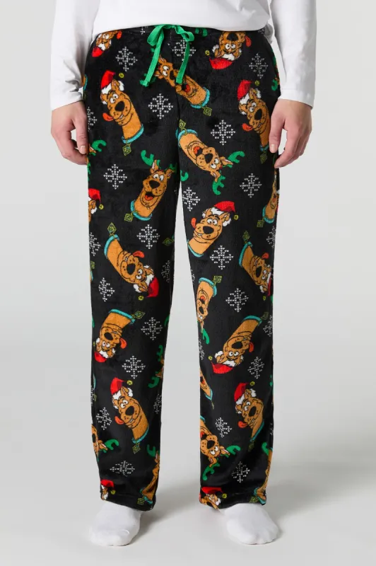 Christmas Print Plush Pajama Pant sold by Urban Planet