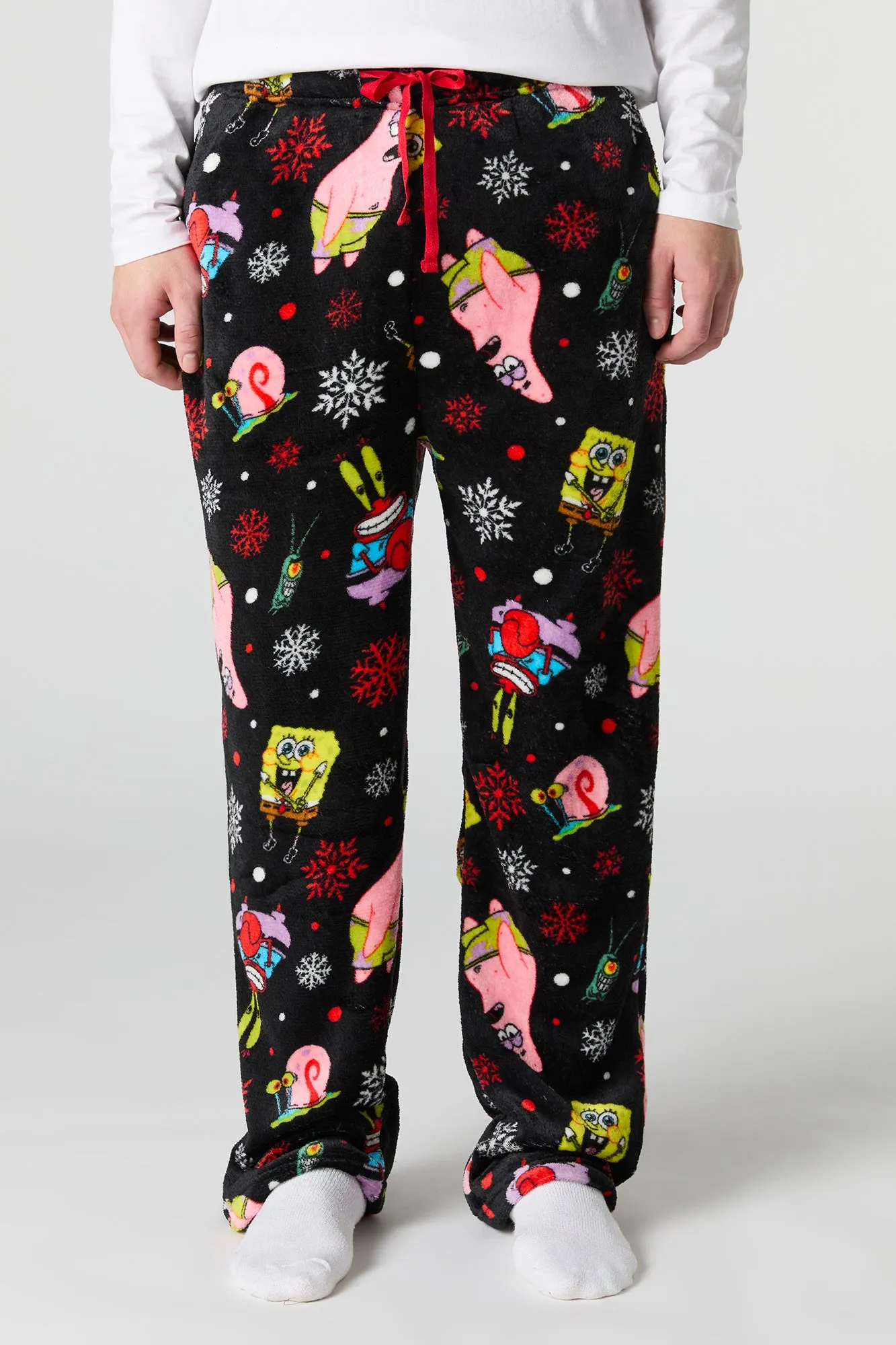 Pantalon de pyjama de Noël en peluche sold by Urban Planet product image thumbnail 4