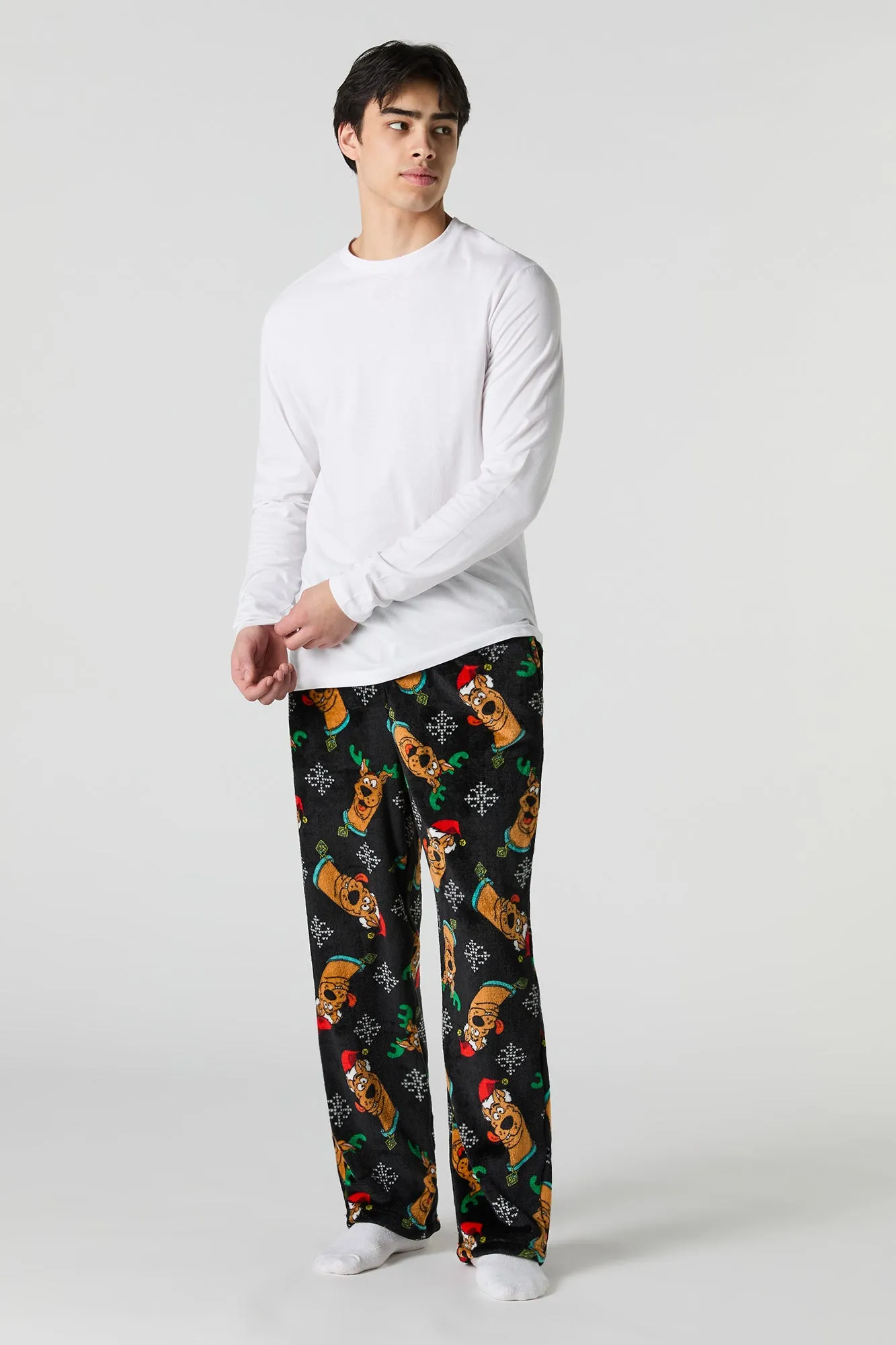 Pantalon de pyjama de Noël en peluche sold by Urban Planet product image thumbnail 2
