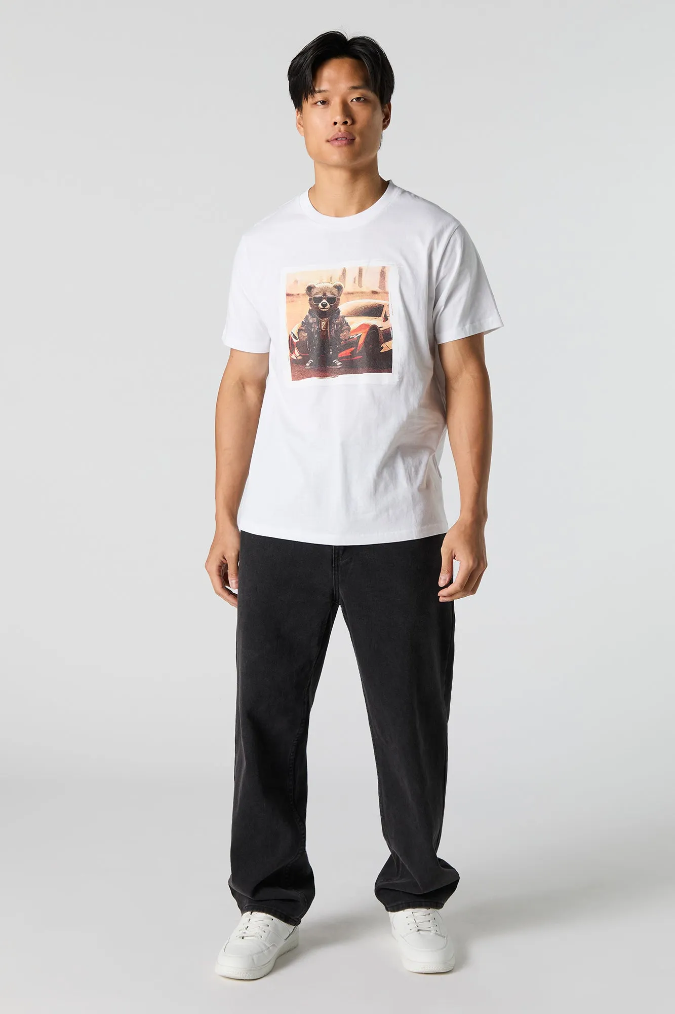 Cool Bear Graphic T-Shirt sold by Urban Planet product image thumbnail 3