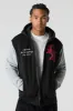 Blouson de style universitaire en molleton doublé de Sherpa sold by Urban Planet