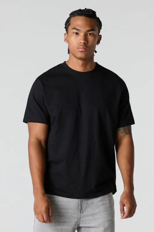 Solid Crewneck T-Shirt sold by Urban Planet