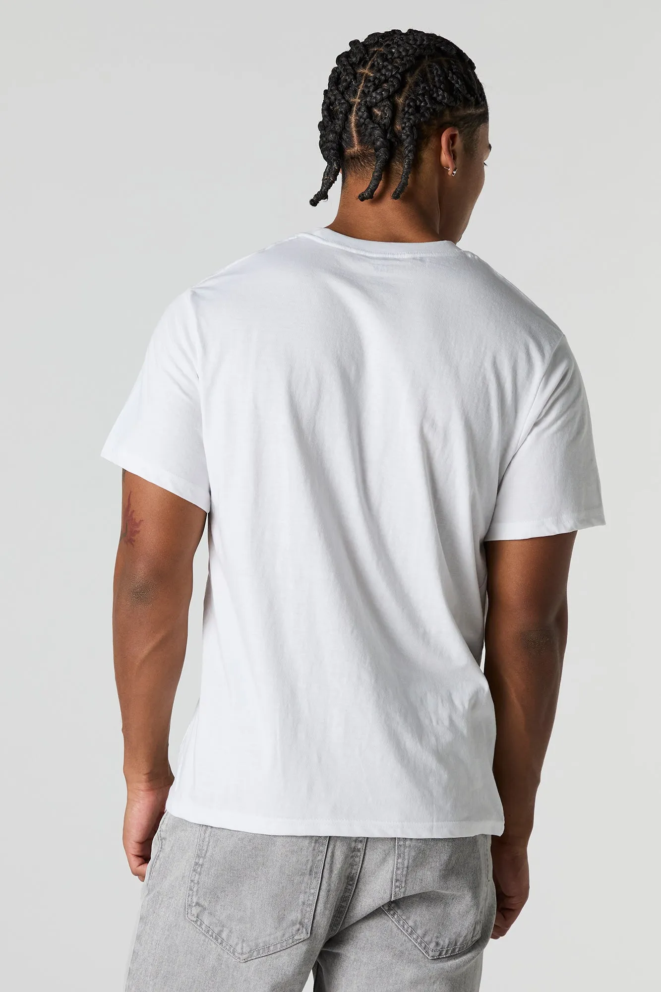 T-shirt ras du cou uni sold by Urban Planet product image thumbnail 5
