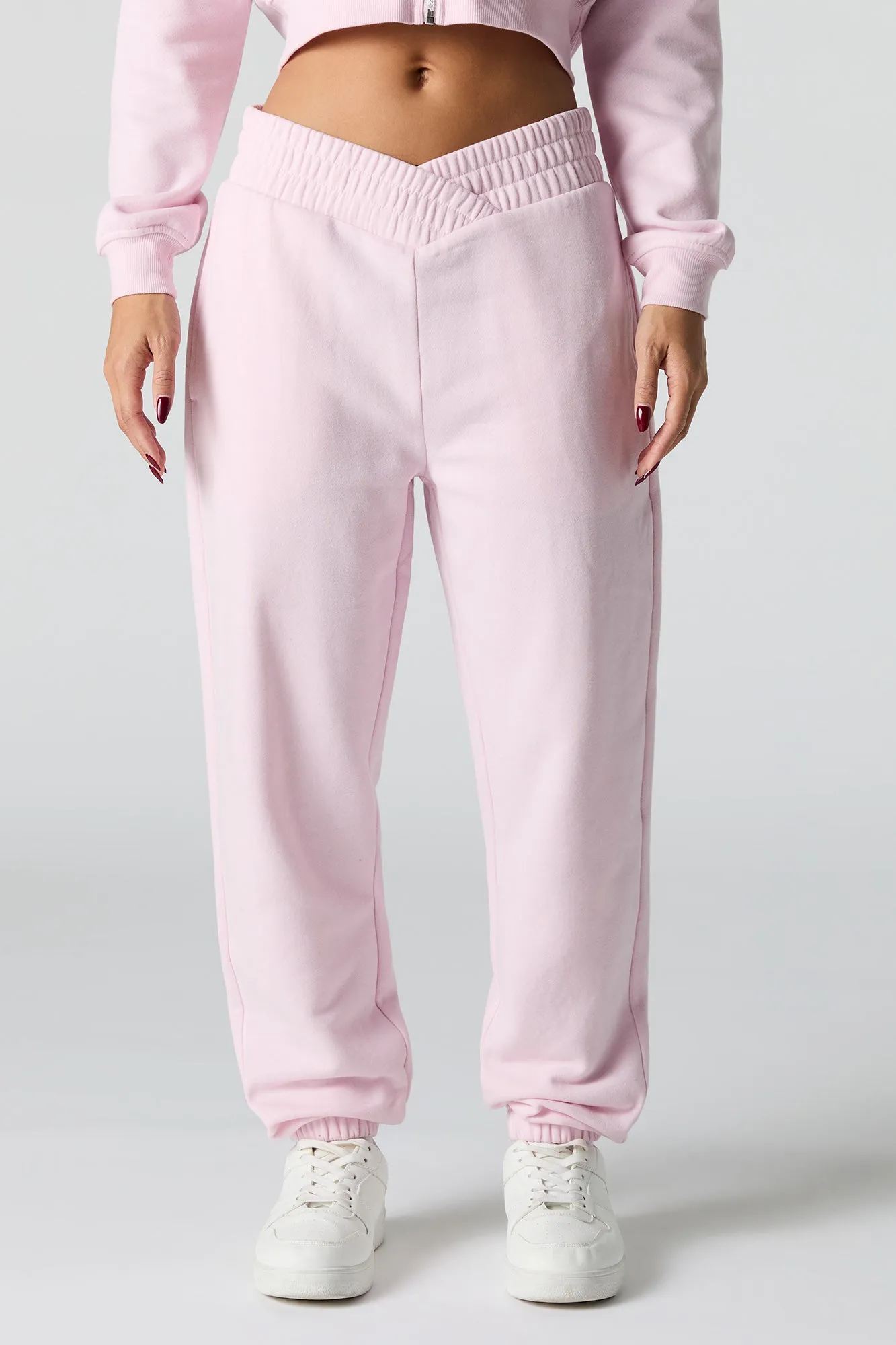 Jogger en molleton à bande en V sold by Urban Planet product image thumbnail 2