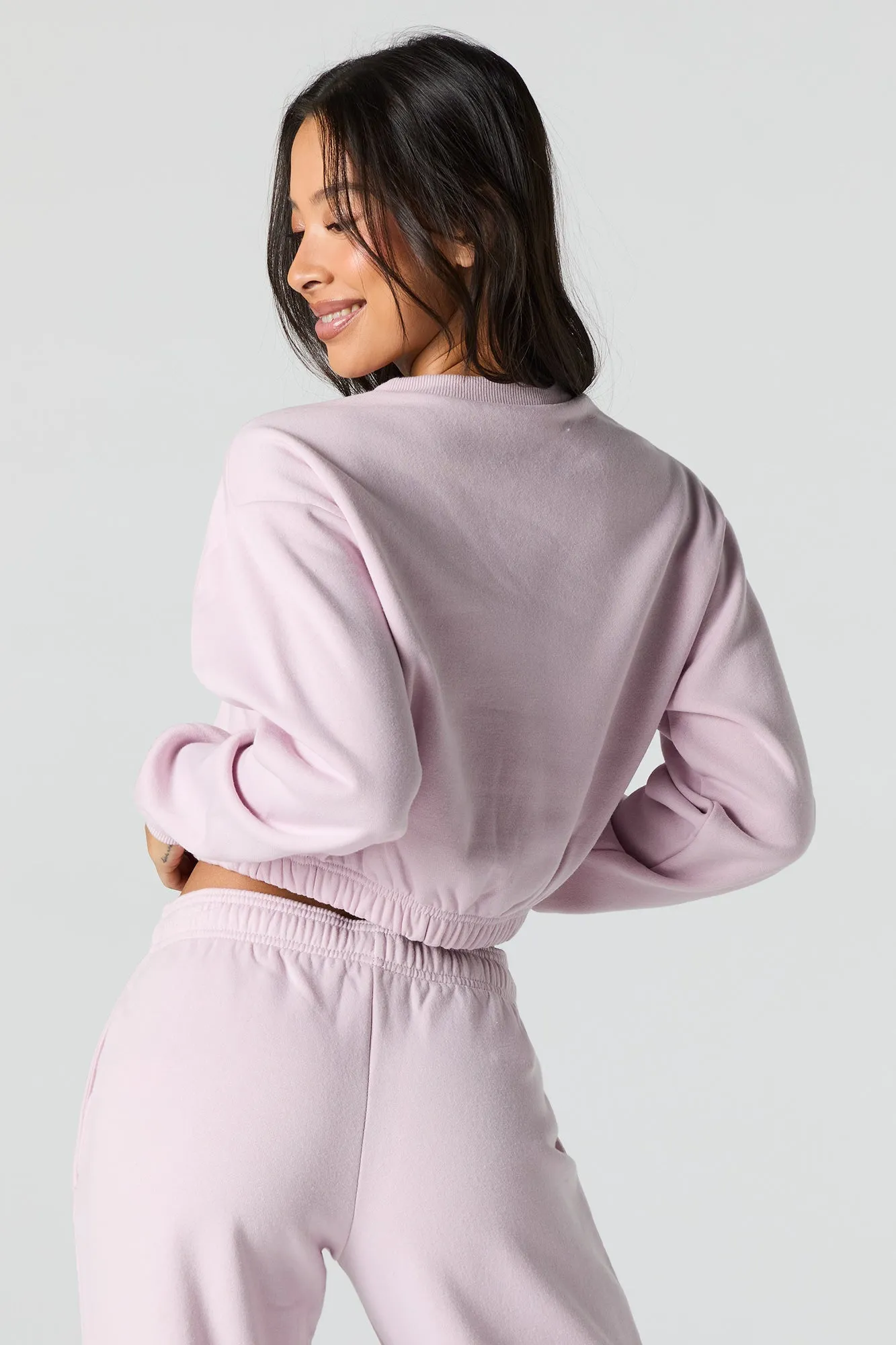 Graphic Cropped Sweatshirt sold by Urban Planet product image thumbnail 2