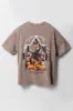 T-shirt à imprimé Flame sold by Urban Planet