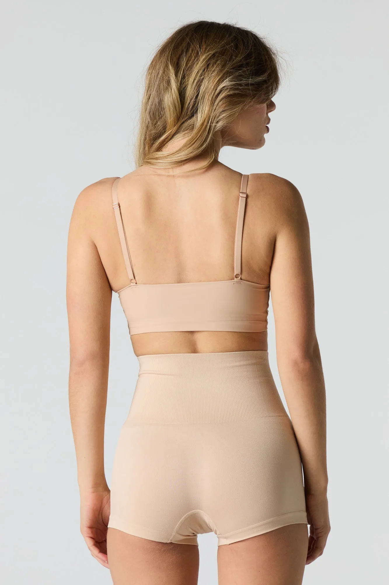 High Rise Seamless Thigh Sculpting Short Shapewear sold by Urban Planet product image thumbnail 3