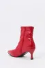 Faux-Leather Pointed Toe Kitten Heel sold by Urban Planet