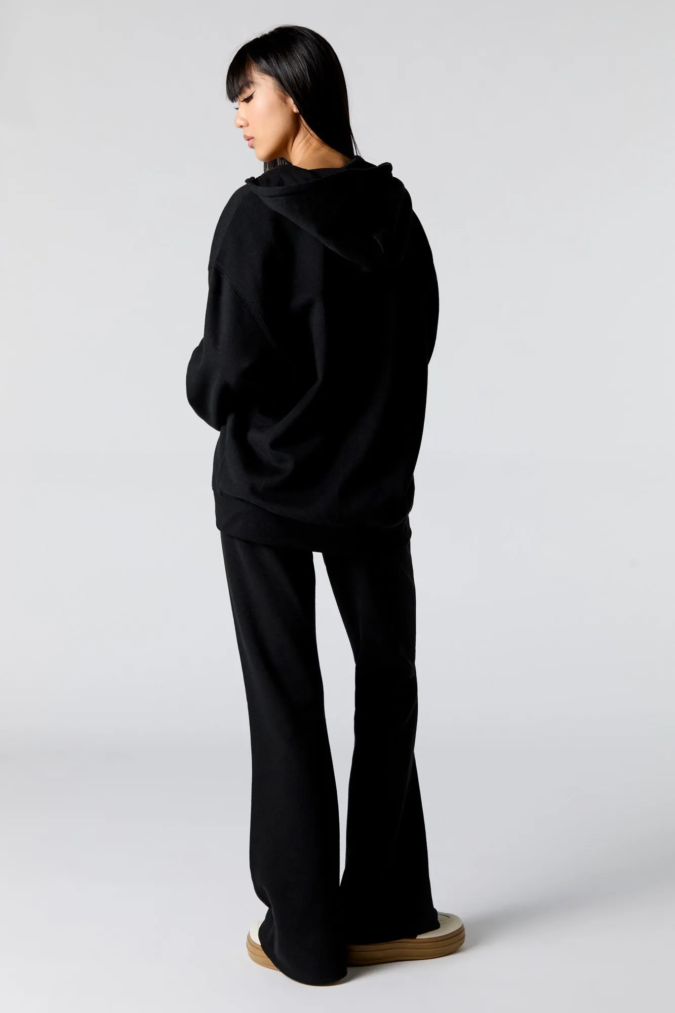 Graphic Fleece Flare Sweatpant sold by Urban Planet product image thumbnail 3