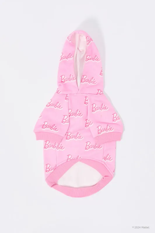 Haut à capuchon avec imprimé Barbie™ pour animal de compagnie sold by Urban Planet