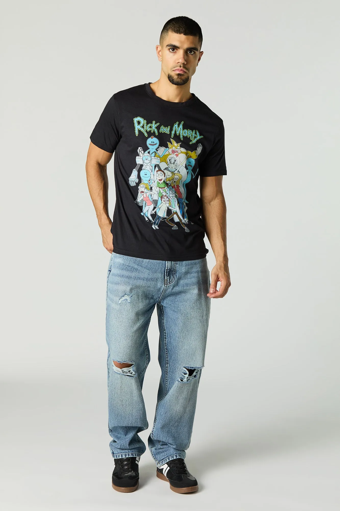 Rick & Morty Graphic T-Shirt sold by Urban Planet product image thumbnail 3