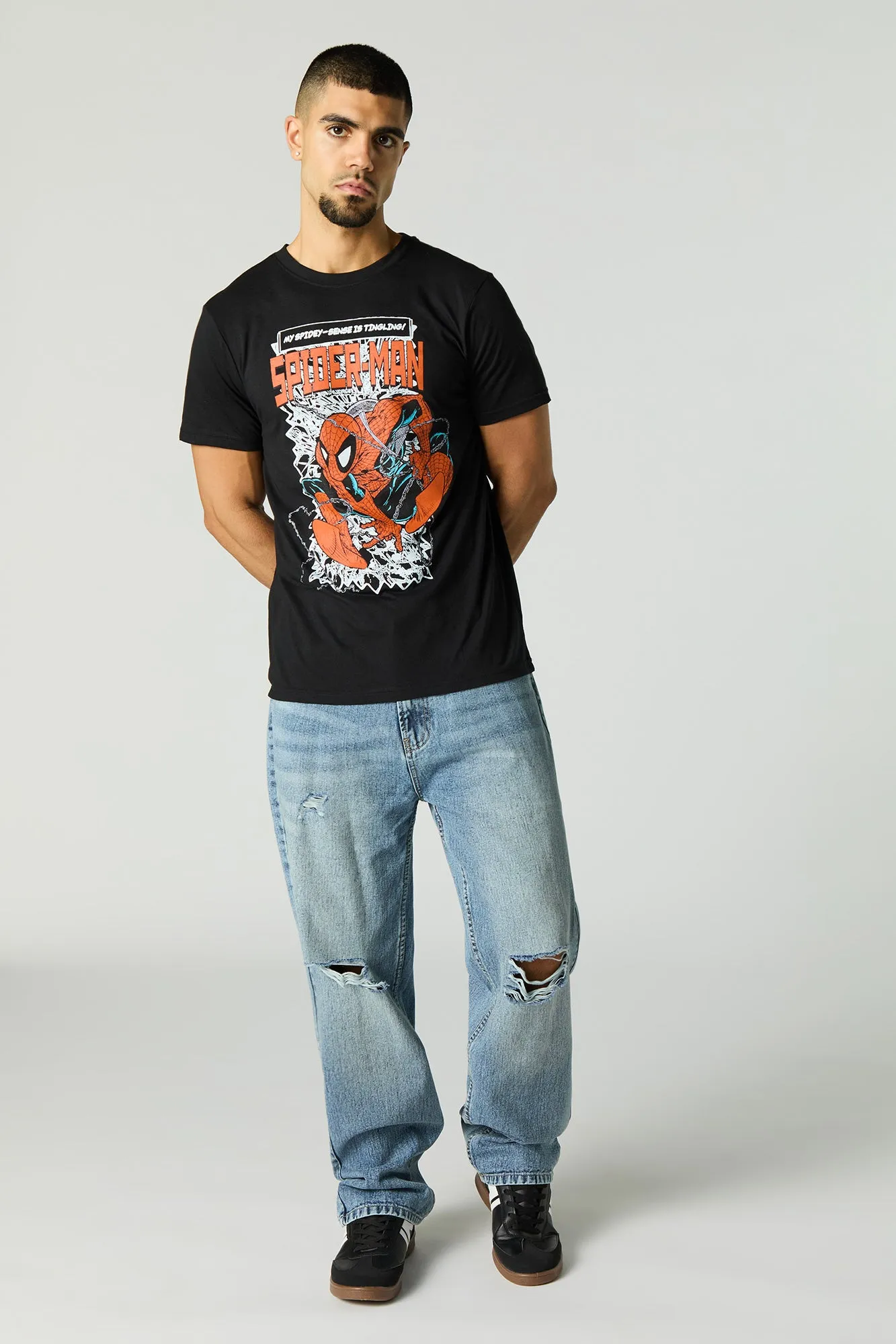 T-shirt à imprimé Spiderman sold by Urban Planet product image thumbnail 3