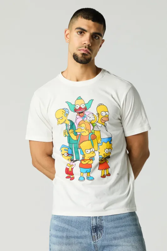 T-shirt à imprimé Simpsons Family sold by Urban Planet