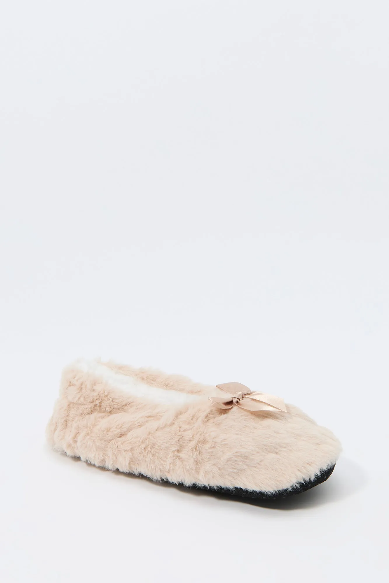 Pantoufles ballerine en similifourrure avec boucle sold by Urban Planet product image thumbnail 2