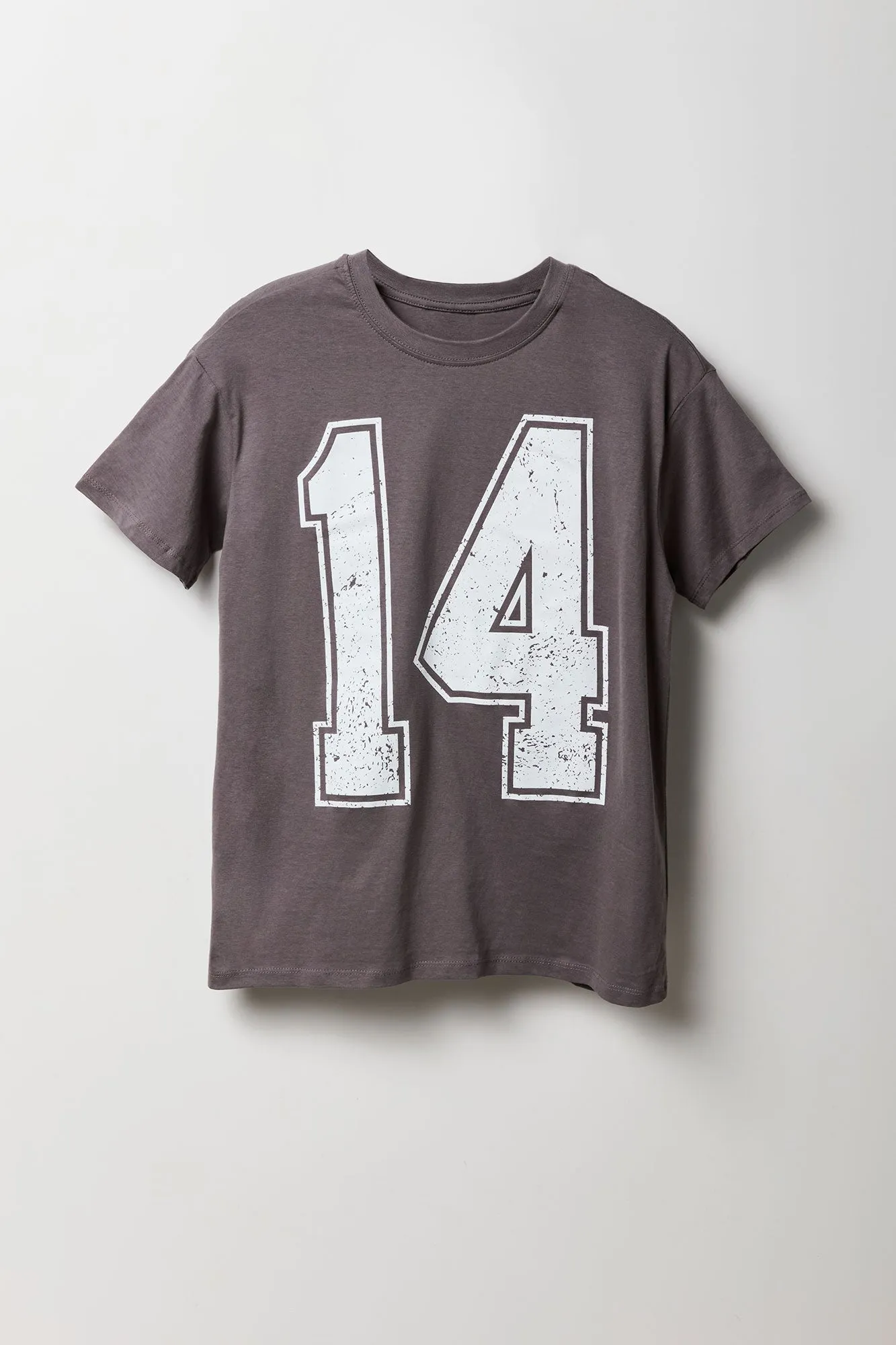 14 Varsity Graphic Boyfriend T-Shirt sold by Urban Planet