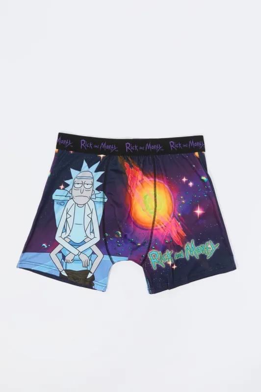 Rick and Morty Print Boxer Brief sold by Urban Planet