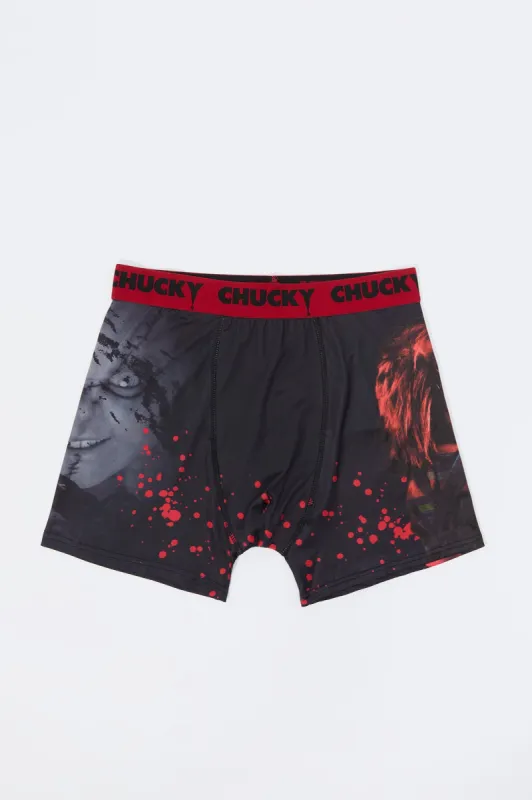 Chucky Print Boxer Brief sold by Urban Planet