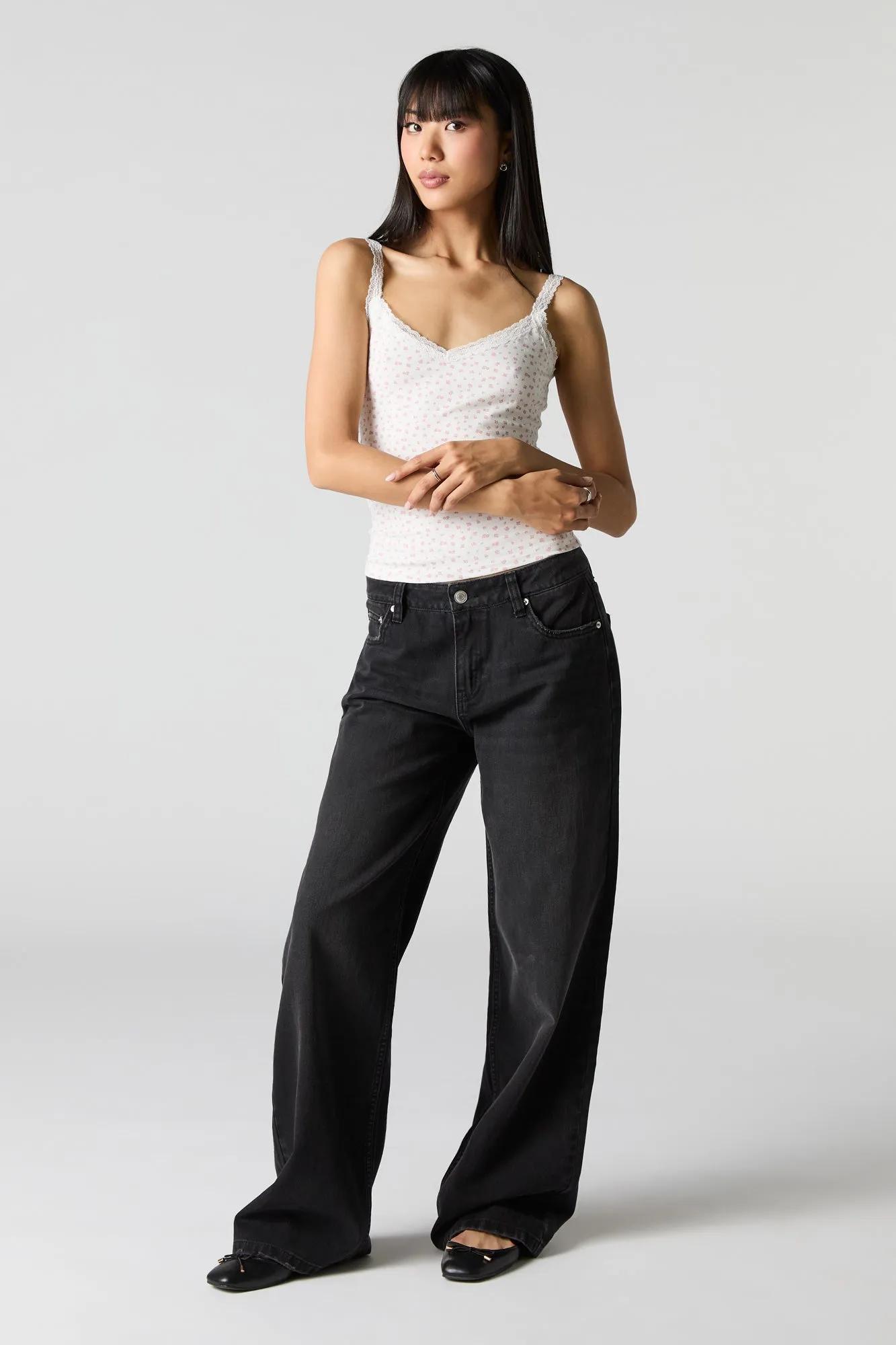 Black Wash Low Rise Skater Jean sold by Urban Planet