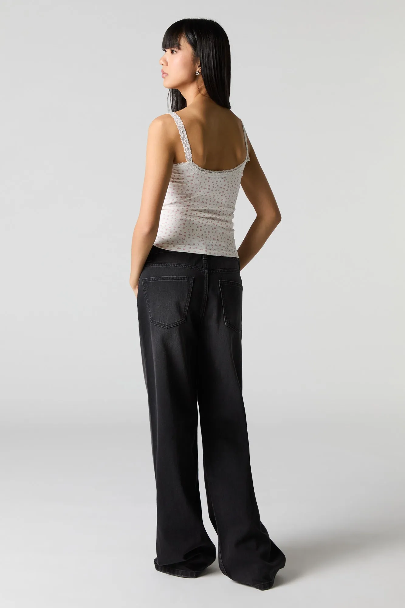 Black Wash Low Rise Skater Jean sold by Urban Planet product image thumbnail 3