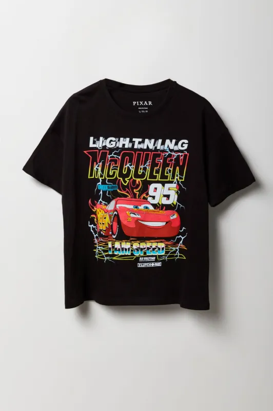 Lightning McQueen Graphic Boyfriend T-Shirt sold by Urban Planet