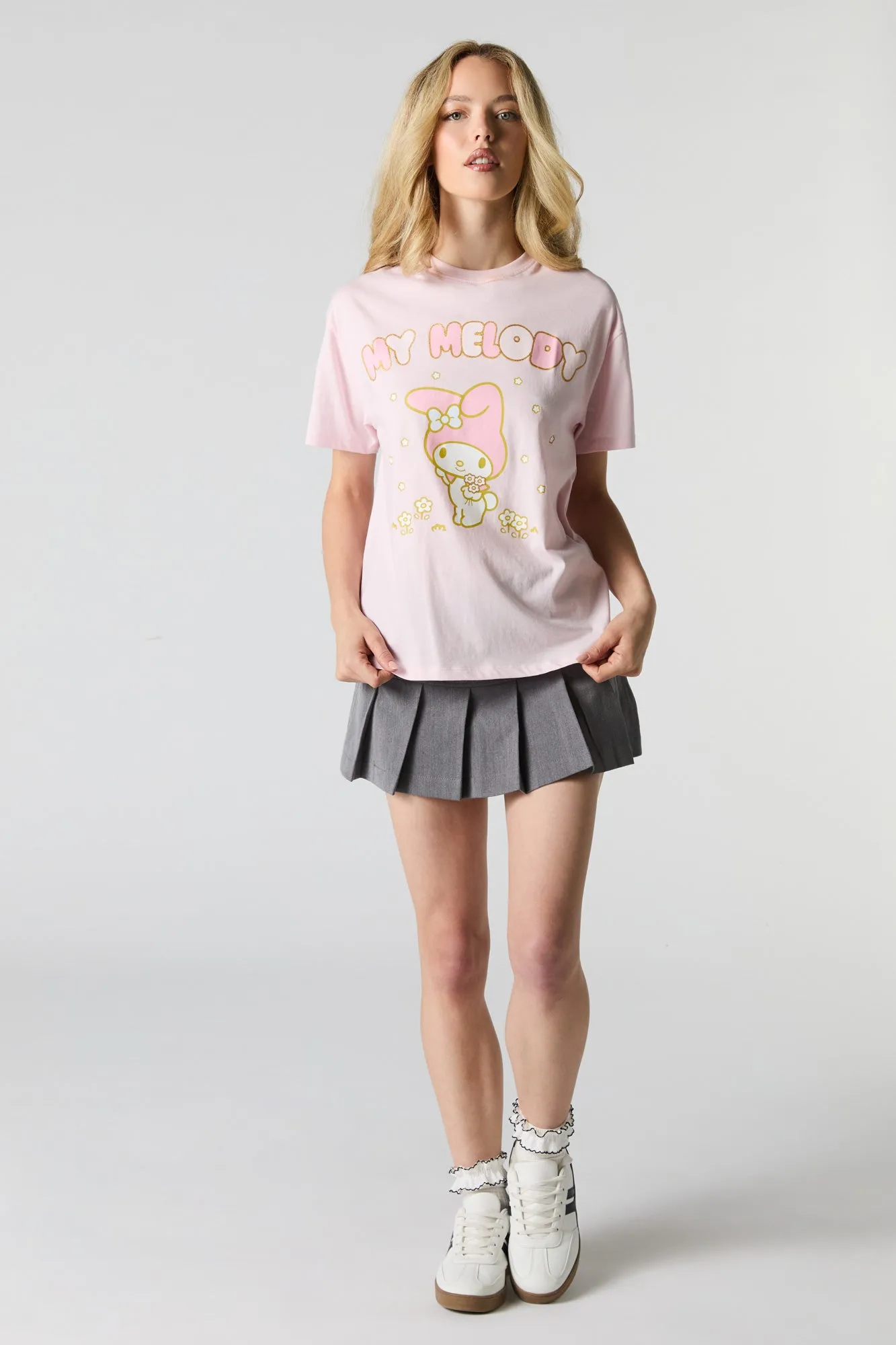 T-shirt de coupe garçonne à imprimé My Melody sold by Urban Planet product image thumbnail 3