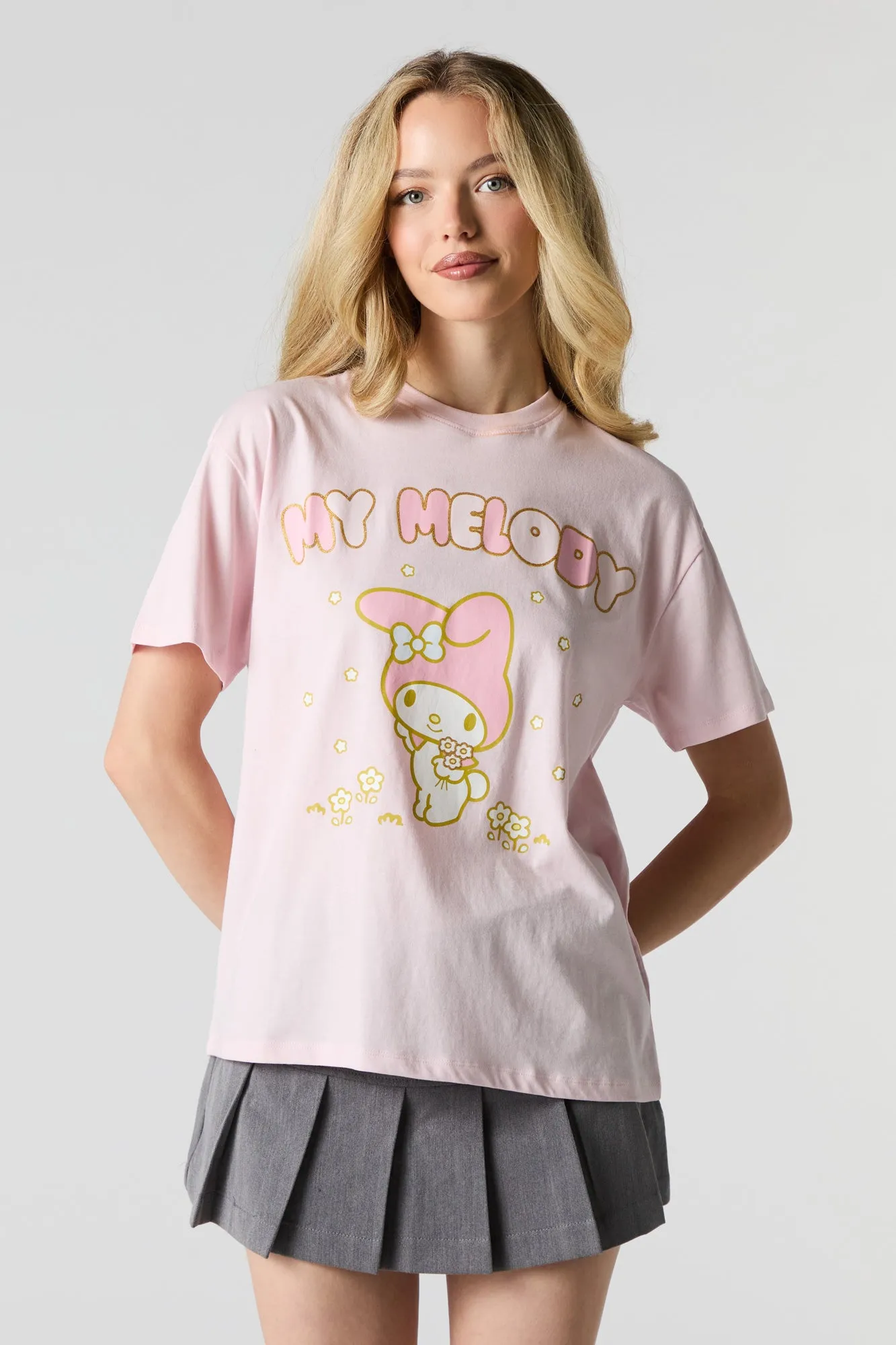 My Melody Graphic Boyfriend T-Shirt sold by Urban Planet