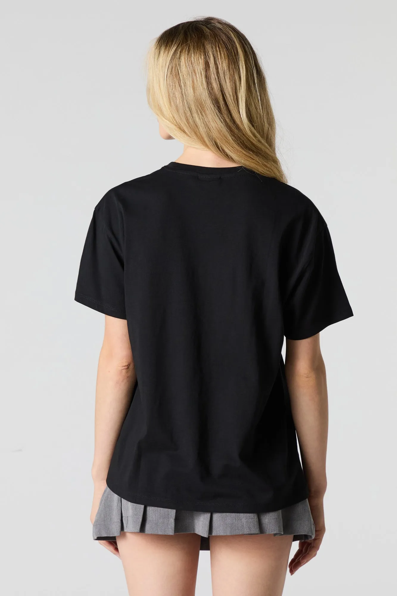 Kuromi & My Melody Graphic Boyfriend T-Shirt sold by Urban Planet product image thumbnail 2