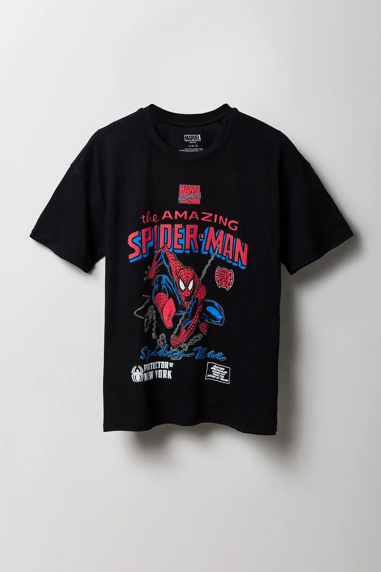 Spiderman Graphic Boyfriend T-Shirt sold by Urban Planet product image thumbnail 4