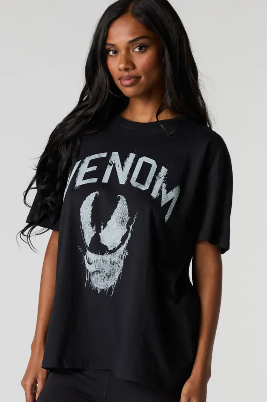 Venom Graphic Boyfriend T-Shirt sold by Urban Planet
