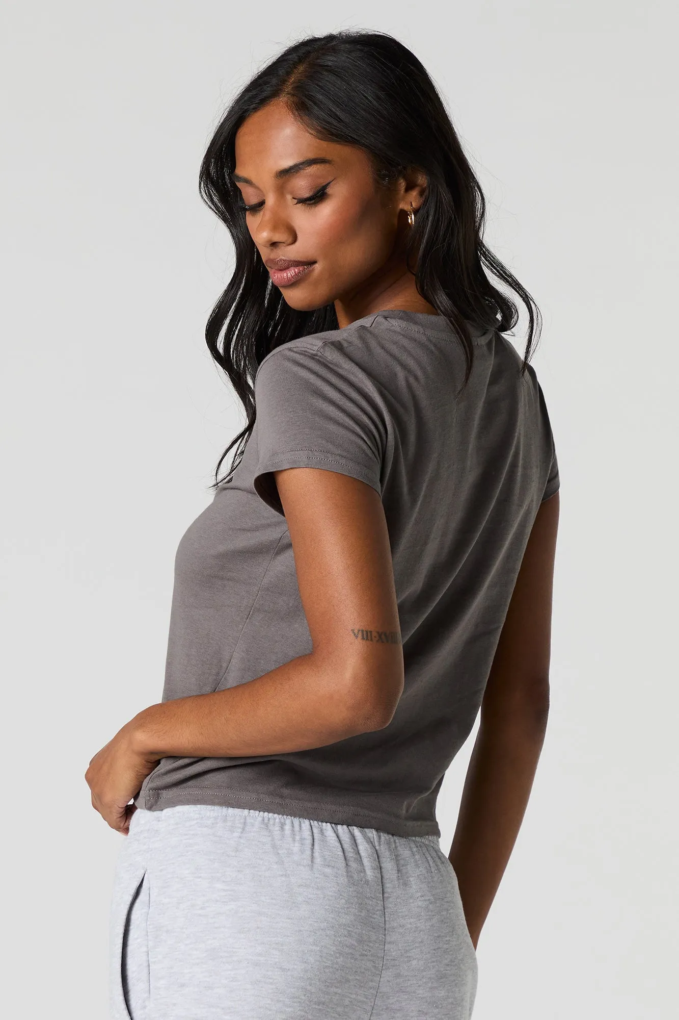 T-shirt à imprimé Mon Chéri sold by Urban Planet product image thumbnail 2