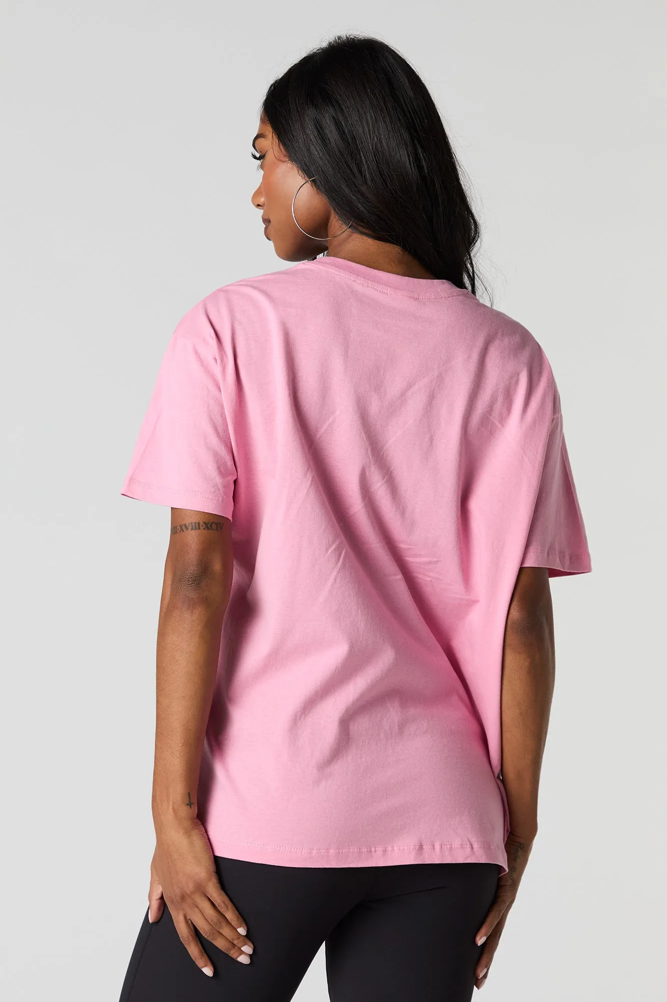 T-shirt de coupe garçonne à imprimé I'm A Lady sold by Urban Planet product image thumbnail 2