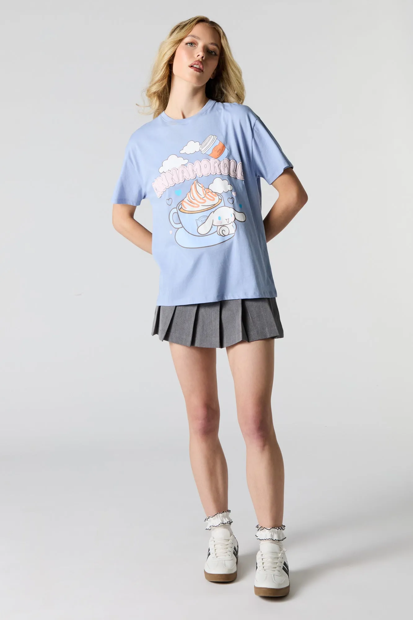 Cinnamoroll Graphic Boyfriend T-Shirt sold by Urban Planet product image thumbnail 3