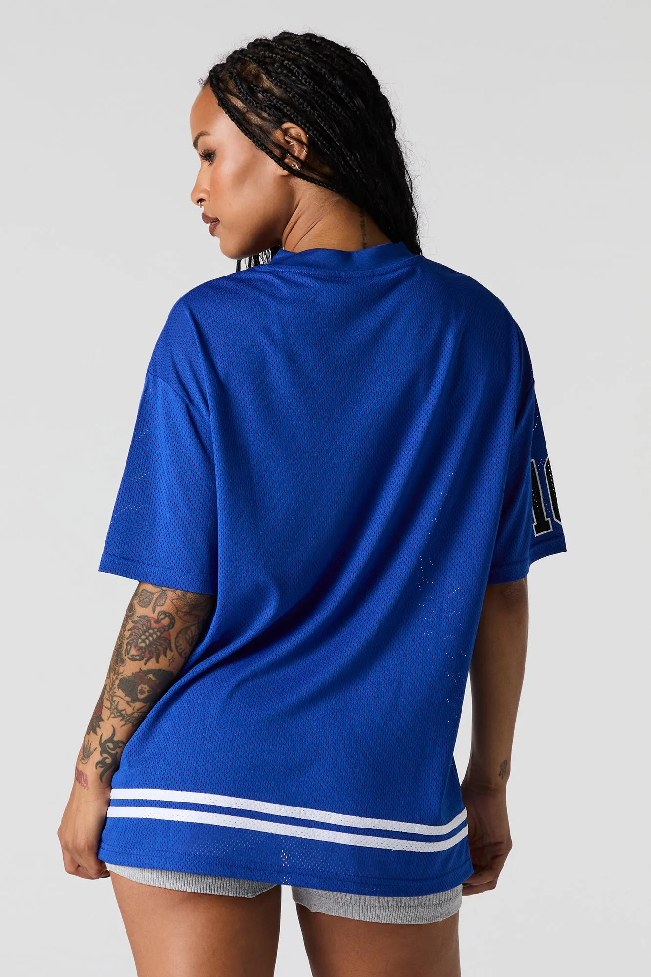 Sommer Ray Mesh Graphic Football Jersey sold by Urban Planet product image thumbnail 2