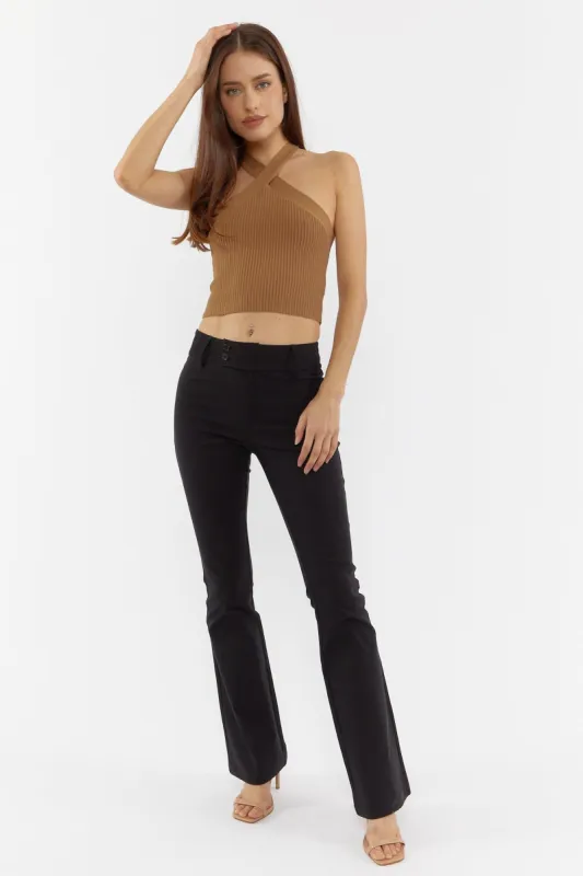 Low Rise Fit and Flare Pant sold by Urban Planet