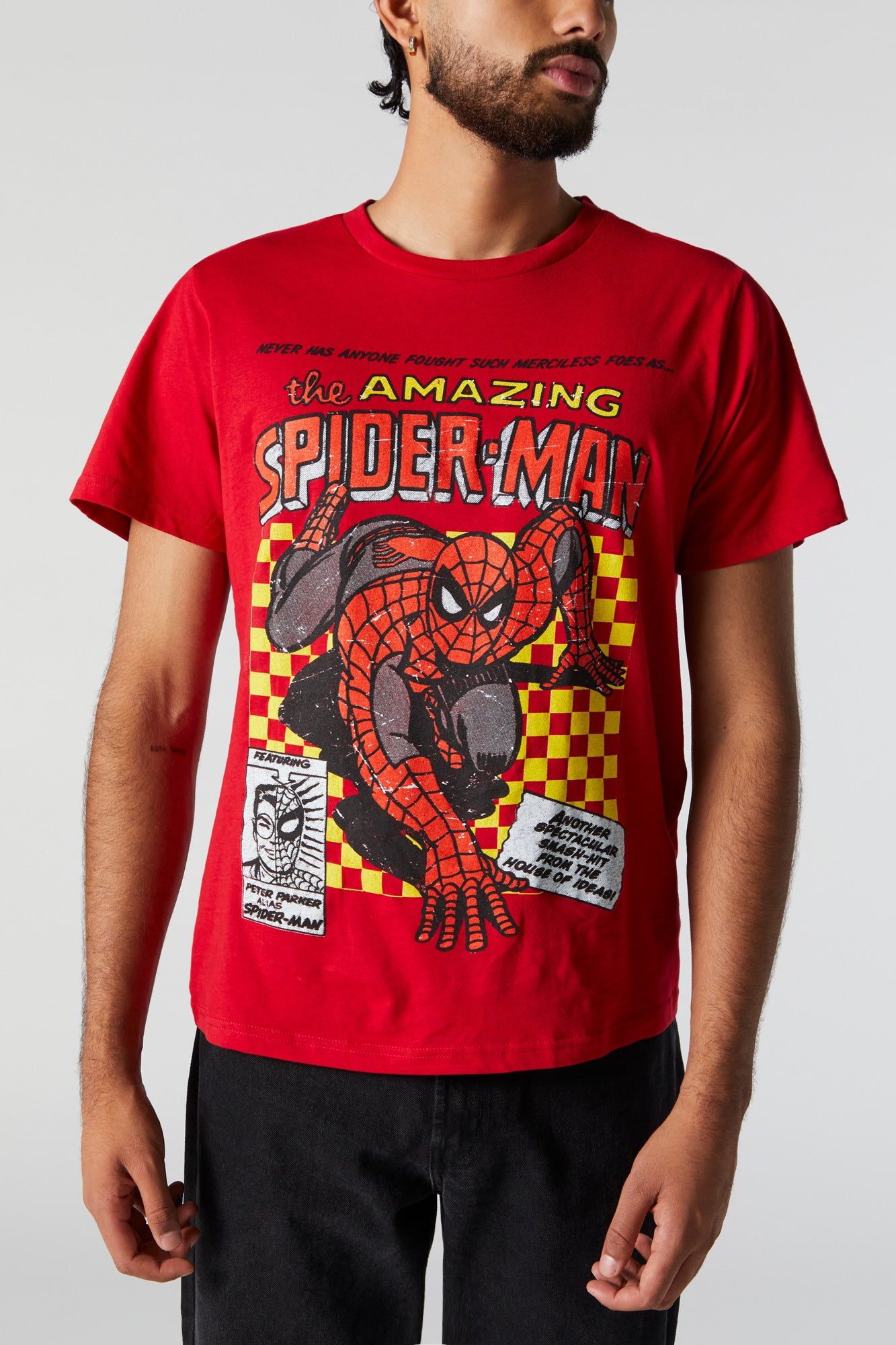 T-shirt à imprimé The Amazing Spiderman sold by Urban Planet product image thumbnail 4