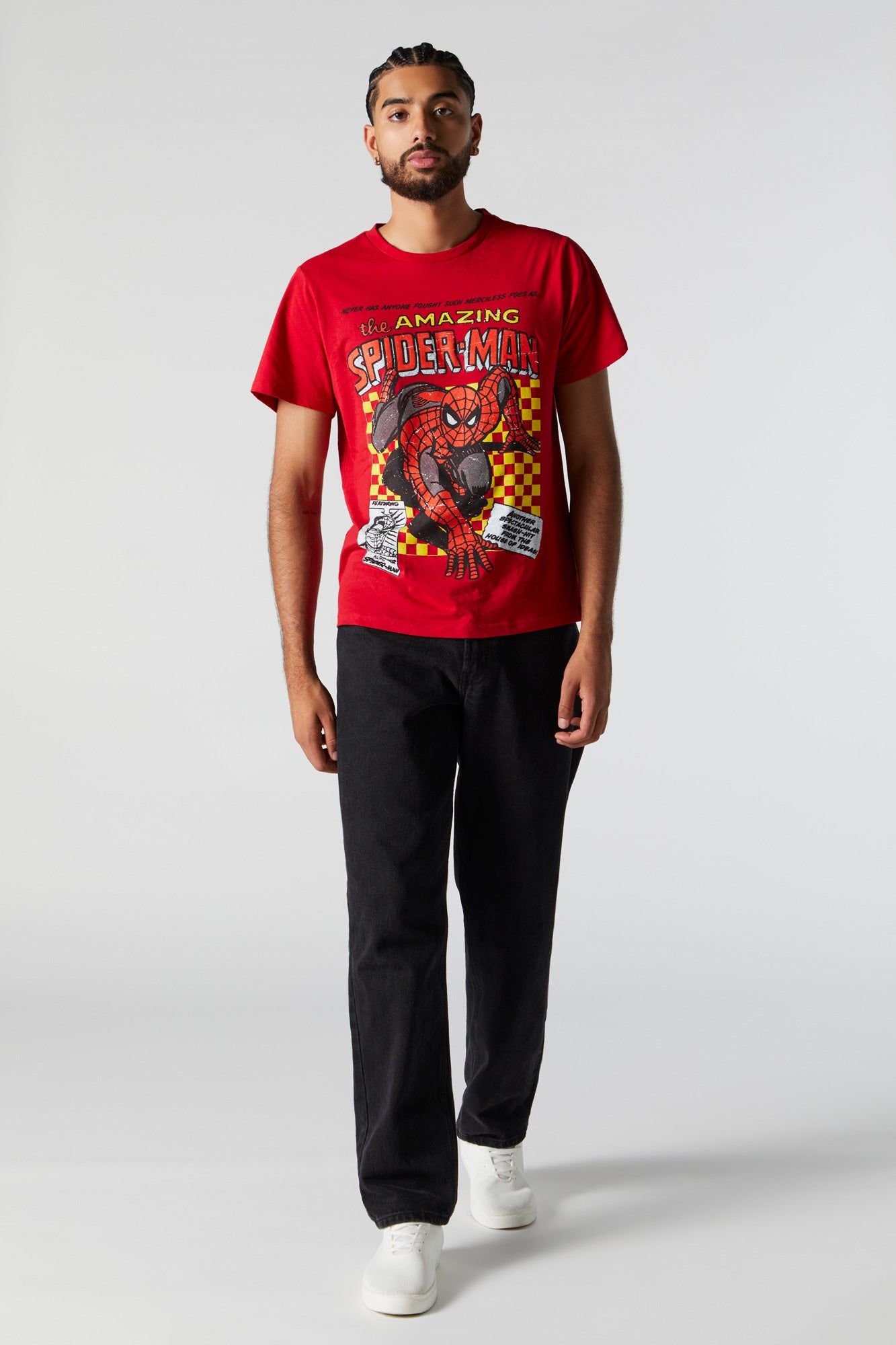 T-shirt à imprimé The Amazing Spiderman sold by Urban Planet product image thumbnail 3