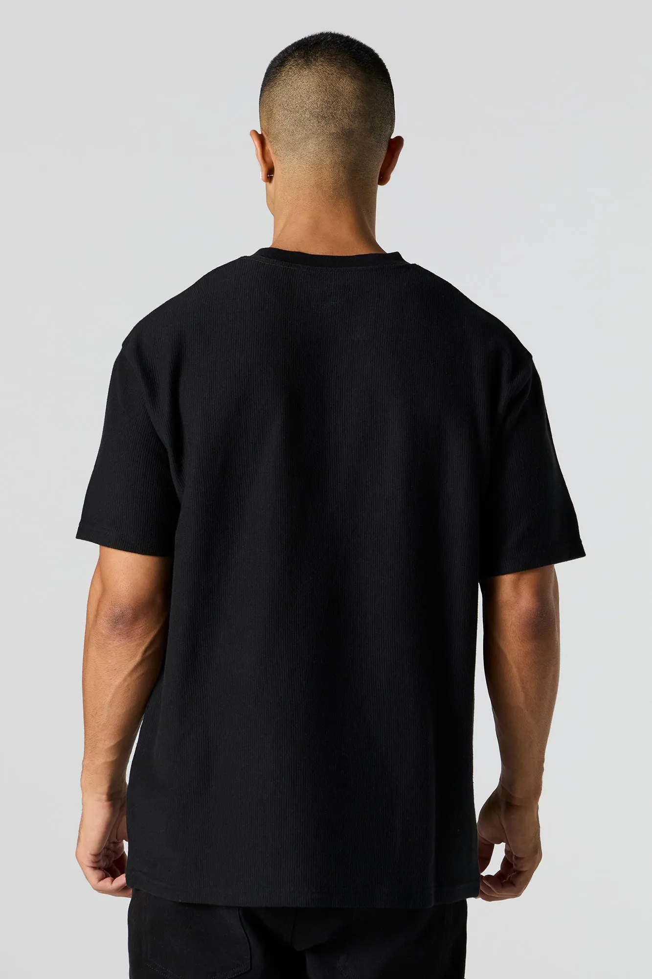 T-shirt décontracté côtelé sold by Urban Planet product image thumbnail 4