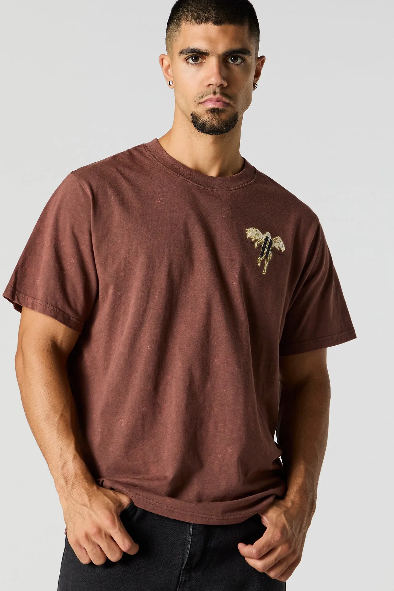 T-shirt à imprimé Angel sold by Urban Planet product image thumbnail 2