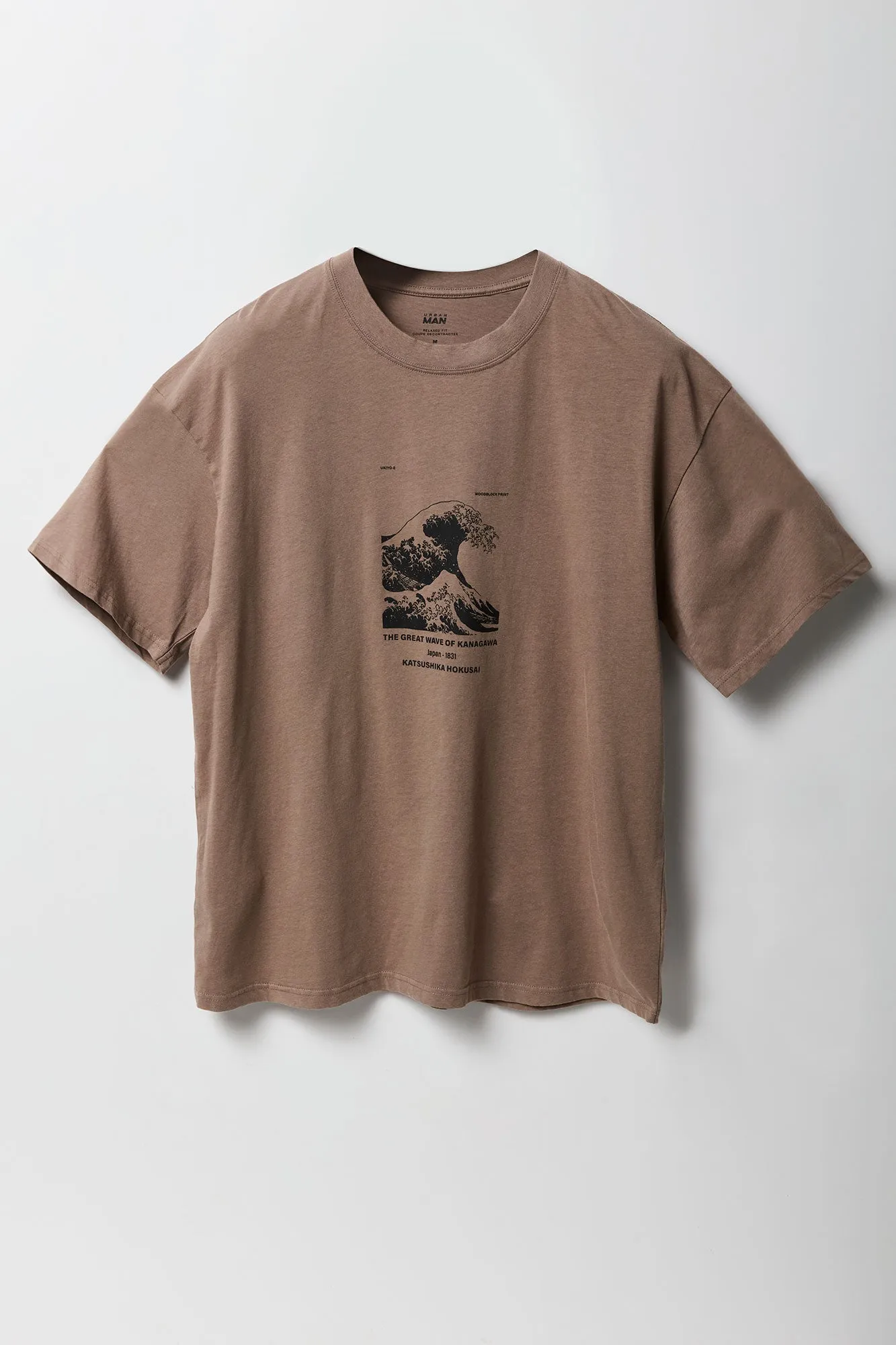 T-shirt à imprimé The Great Wave of Kanagawa sold by Urban Planet product image thumbnail 4
