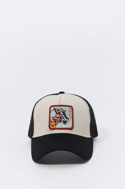 Casquette de camionneur avec écusson d'animal made by Urban Planet