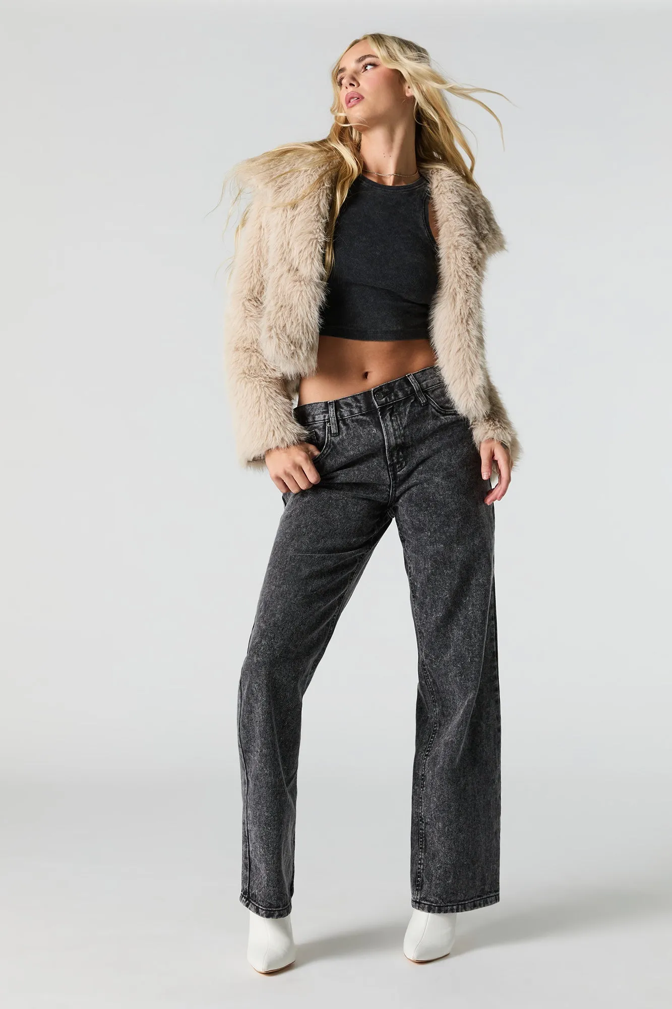 Wide Leg Jean sold by Urban Planet product image thumbnail 4