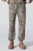 Cheetah Print Straight Leg Jogger sold by Urban Planet
