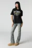 LA Varsity League Graphic Boyfriend T-Shirt sold by Urban Planet