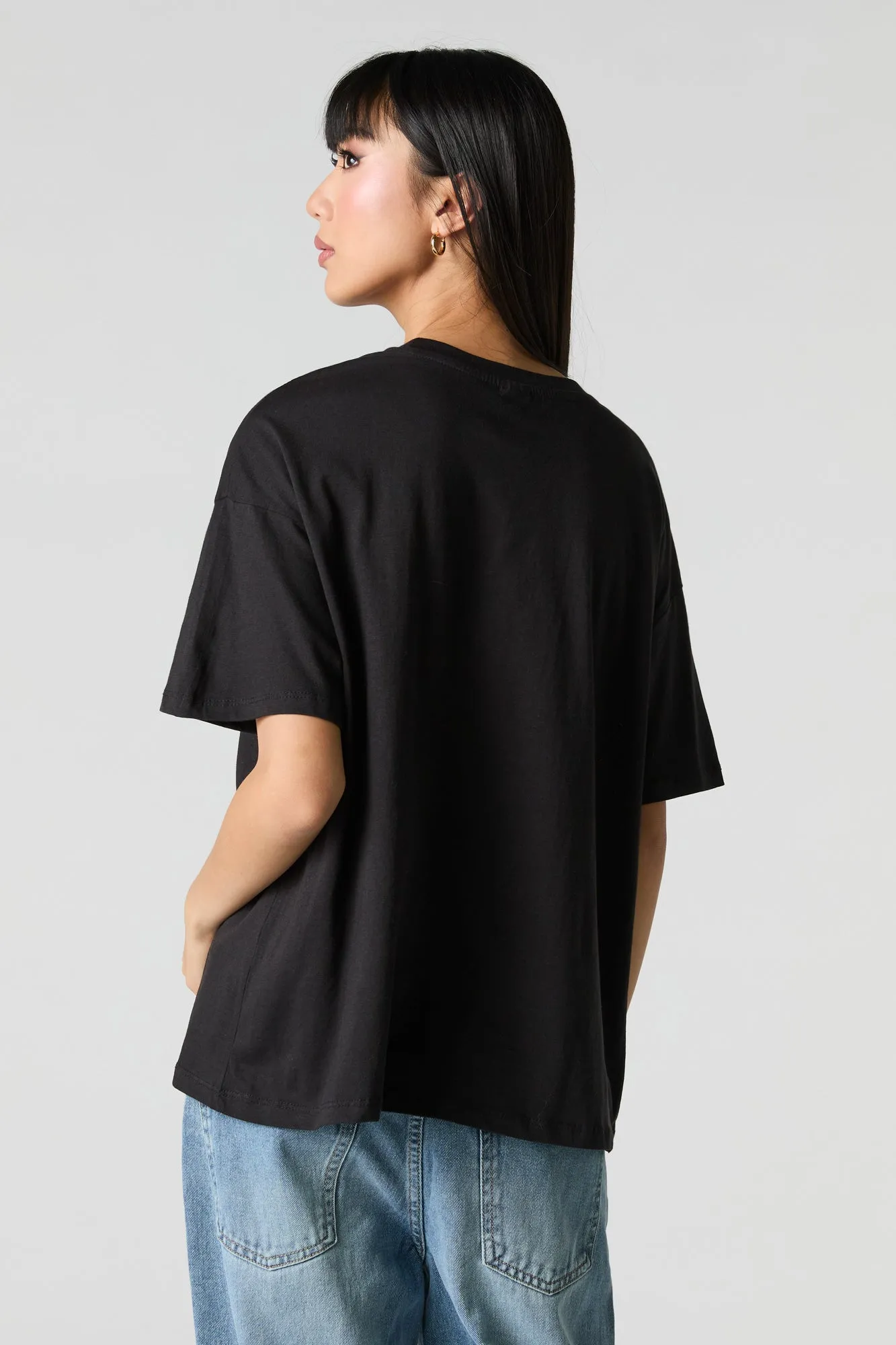 Clueless Graphic Boyfriend T-Shirt sold by Urban Planet product image thumbnail 2