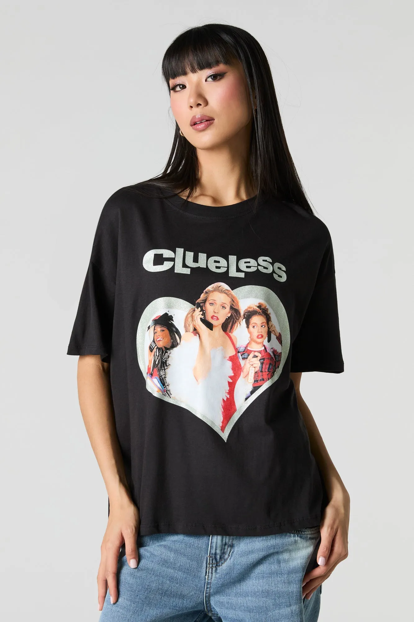 Clueless Graphic Boyfriend T-Shirt sold by Urban Planet